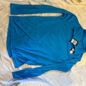 Under Armour Vibrant Blue Quarter Zip Youth XL